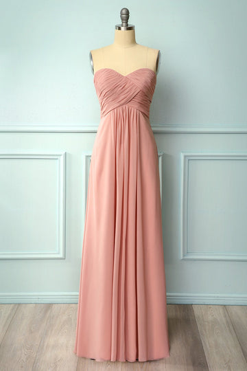 Ruffle Strapless Dress